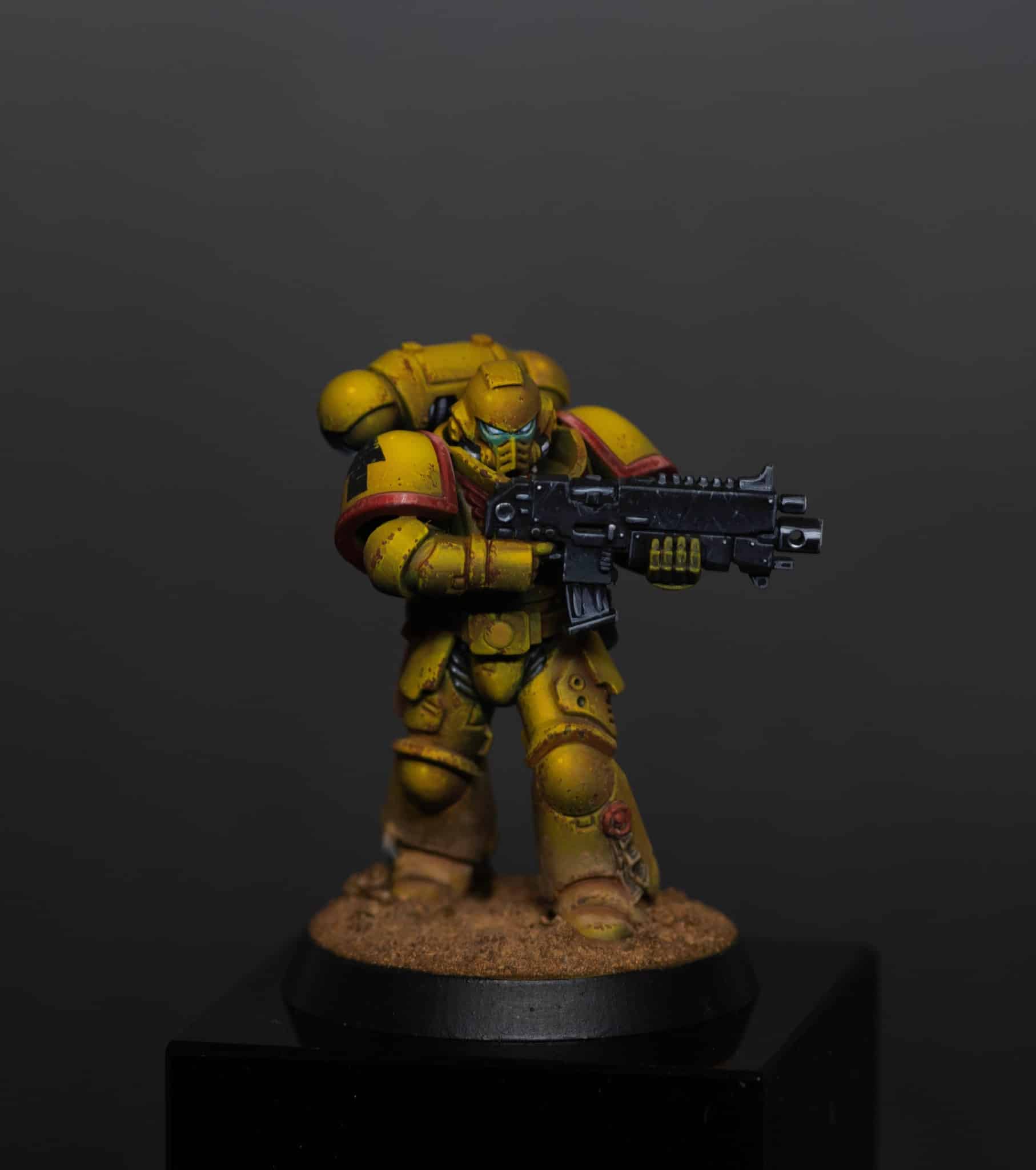 How to Paint Yellow Marines