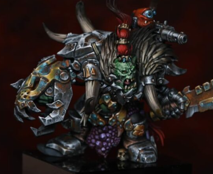 How to paint the Ork Beastboss from Warhammer 40k