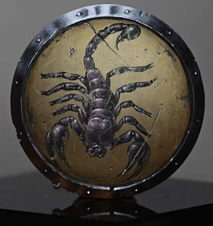 How to Paint Scorpion Freehand on the Ogroid Myrmidon Shield