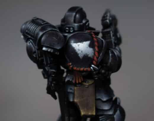 Shoulder Pad Tactical Marking for a Space Marine