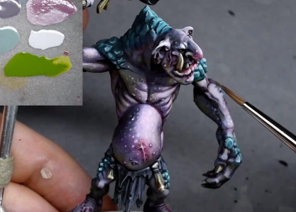 How to Paint a Troggoth in Contrast Paints