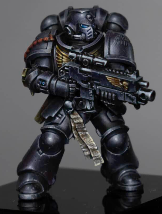 How to Paint a Black Primaris Marine