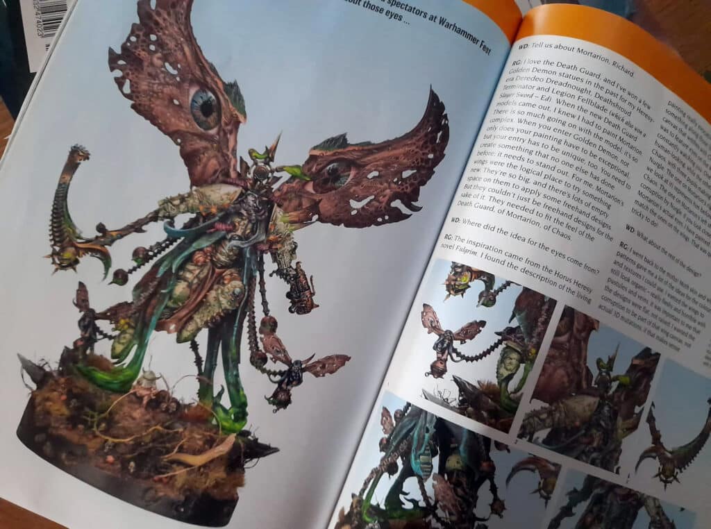 White Dwarf Issue 459 Mortarion