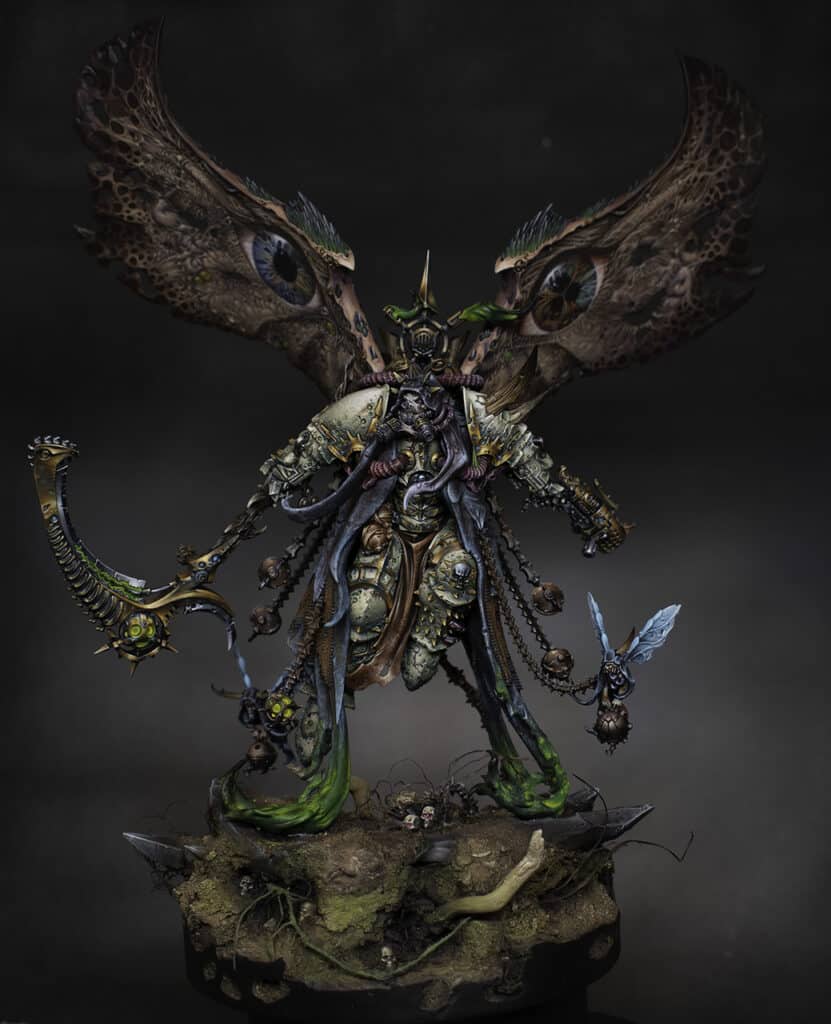 mortarion painted