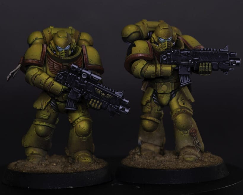 How to Paint Space Marines - Imperial Fists