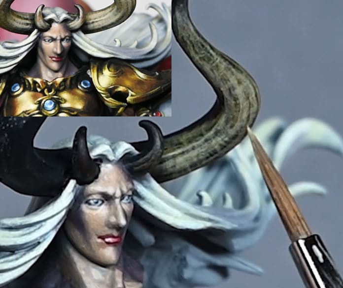 How to Paint Sigvald Face and Horns