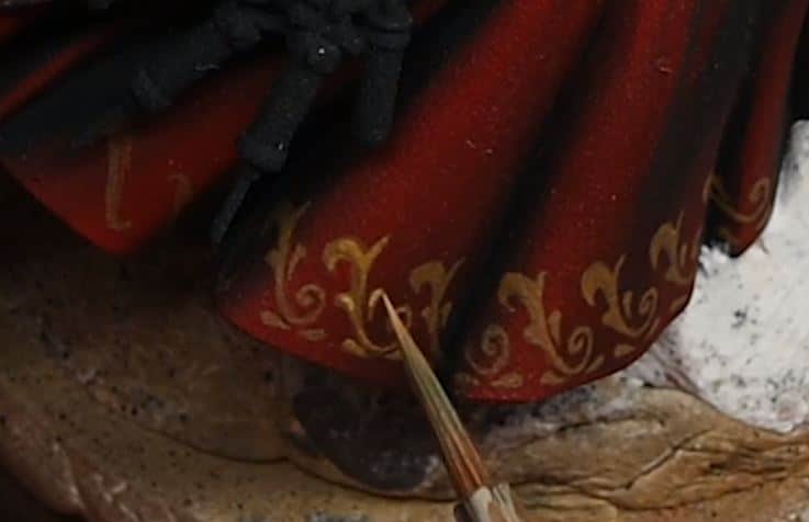 How to paint Filigree on Mephiston