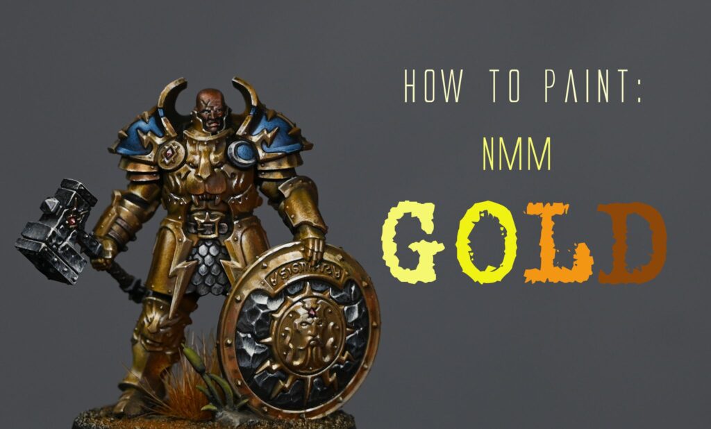 Video Tutorials: How to Paint NMM Gold on a Stormcast Eternal Annihilator