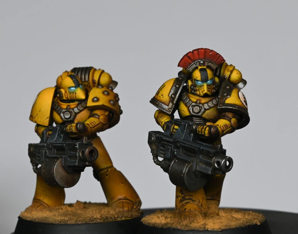 How to Paint Space Marines - Imperial Fist with Heavy Bolters