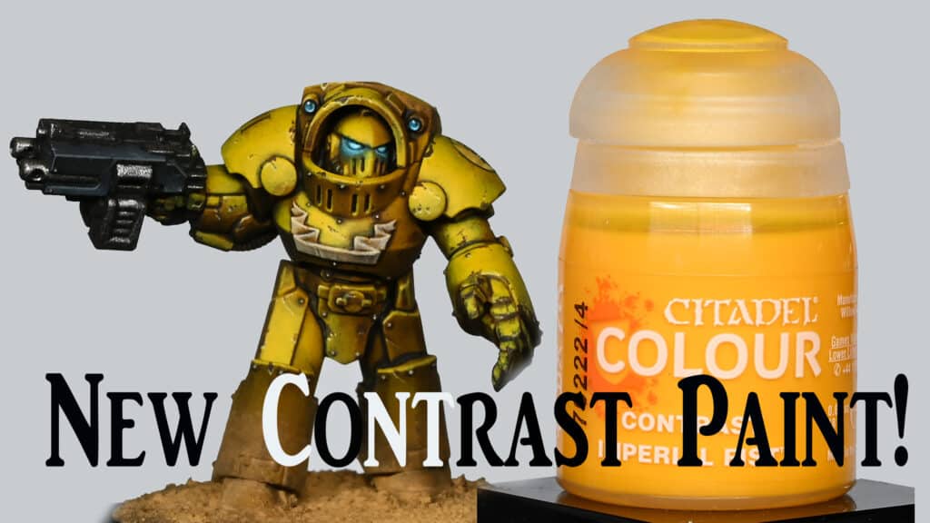 How to Paint Imperial Fists with Contrast Paint