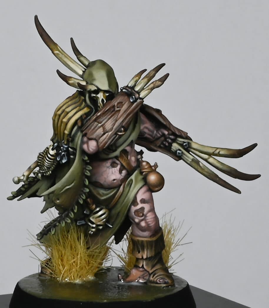 How to Paint a Warcry Bloated One – Rotmire Creed Warband (Heart of Ghur)