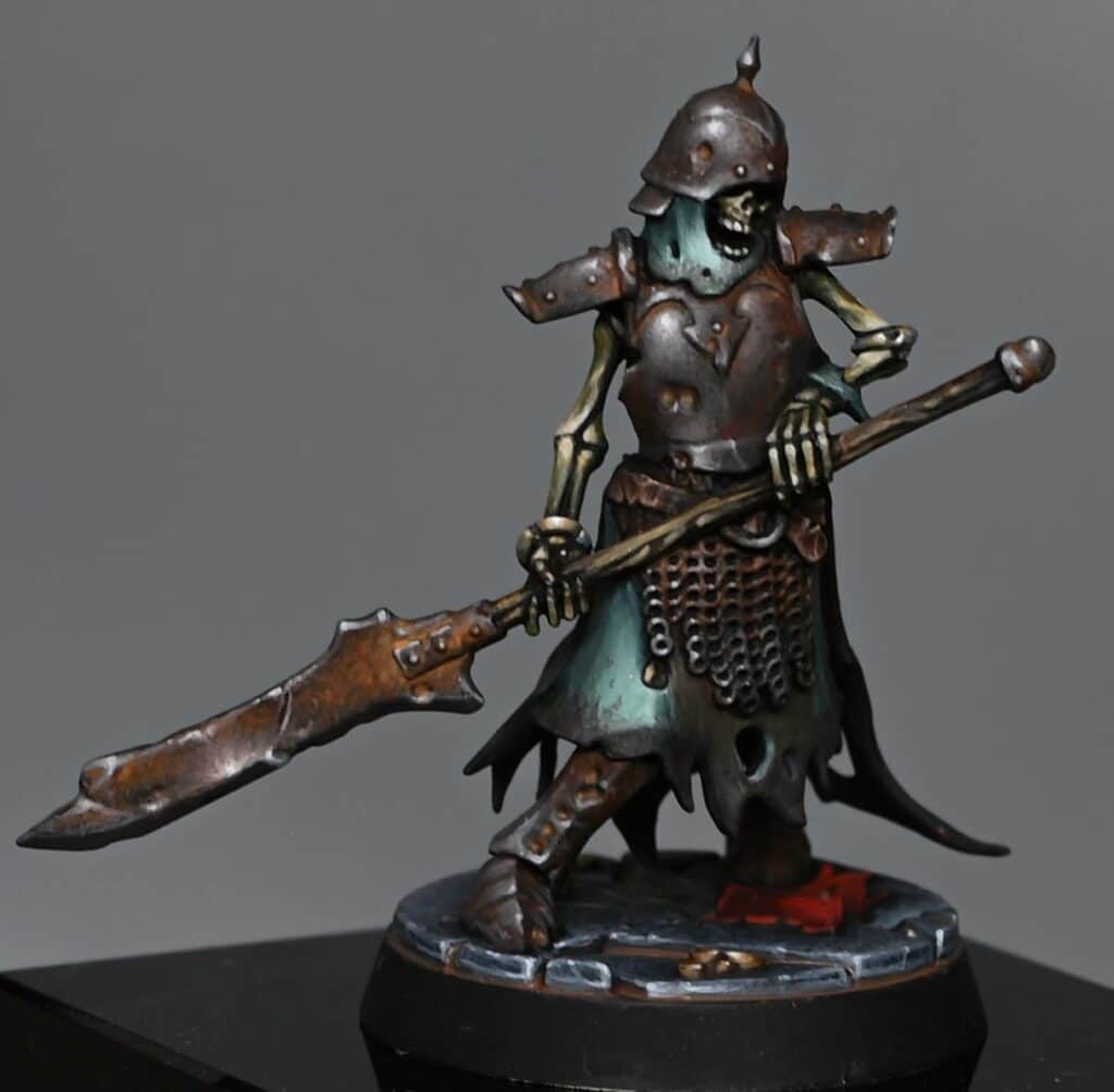 how to paint one of the skeleton from the Sons of Velmorn warband