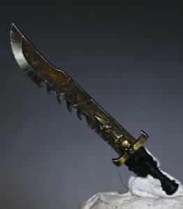 How to Paint an Ogroid Sword with NMM and Rust