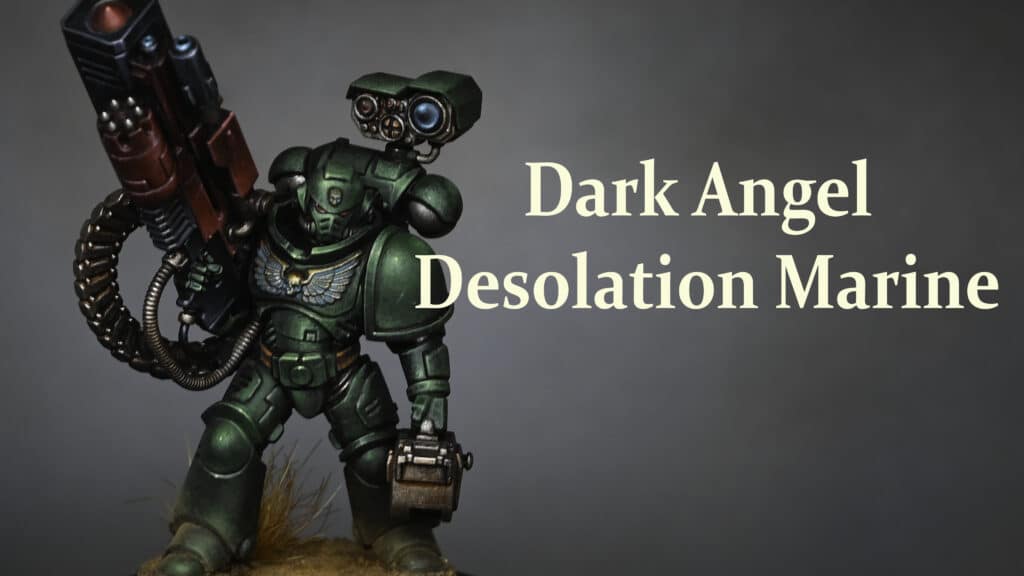 How to Paint a Desolation Dark Angel