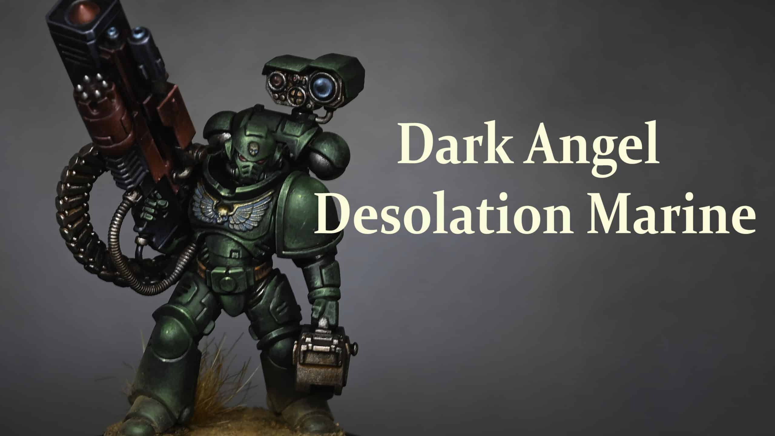 How to Paint a Desolation Dark Angel