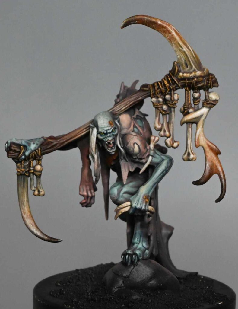 how to paint the Marrowscroll Herald Ghoul