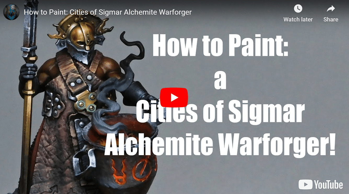 Free Video Tutorial: Alchemite Warforger (Short version) - Richard Gray  Creations