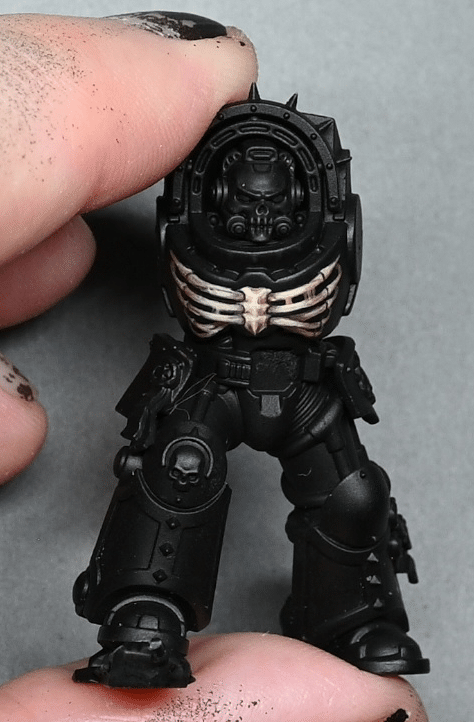 How to Paint Chaplain Ribs Freehand