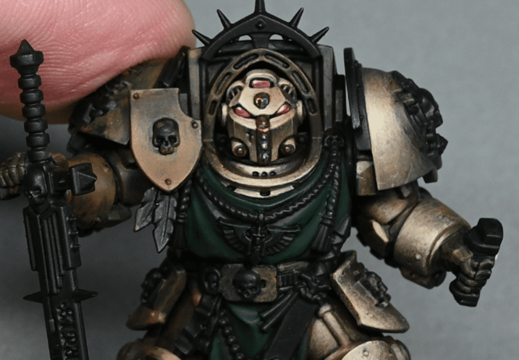 How to Paint a Deathwing Knight
