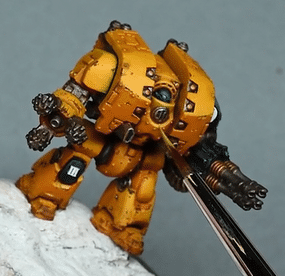 How to Paint a Tiny Leviathan Dreadnought