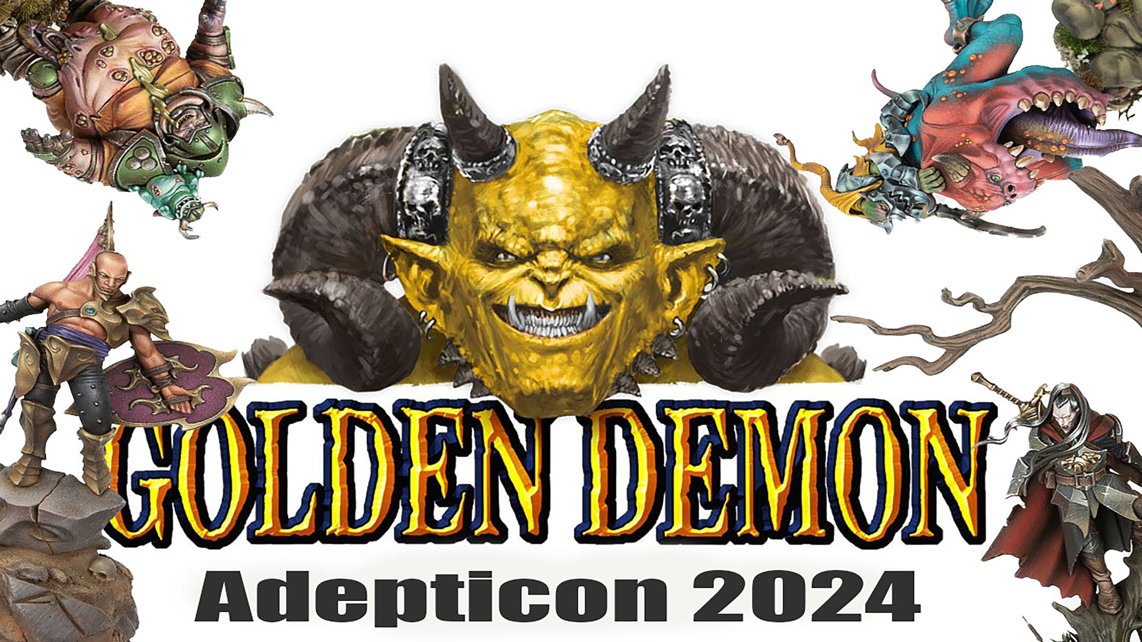 Golden Demon Adepticon 2024 All OF THE ENTRIES! Richard Gray Creations