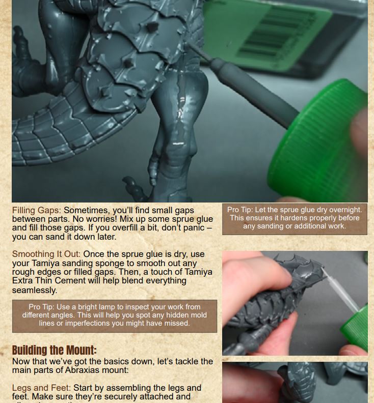 How to build warhammer models