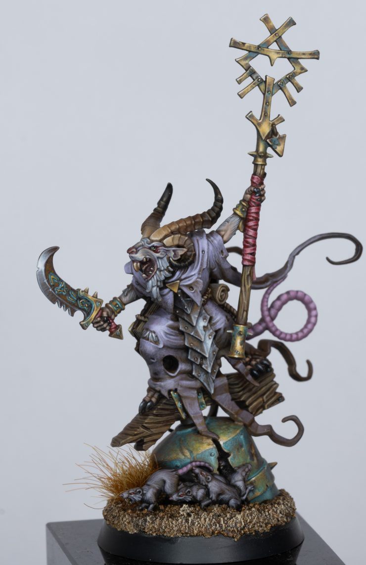 How to Paint a Skaventide Grey Seer