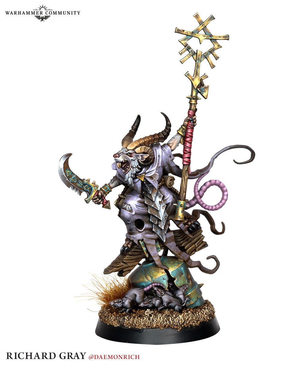 Warhammer Community Article: Skilful Painters Show their Support for the Skaven Supremacy!