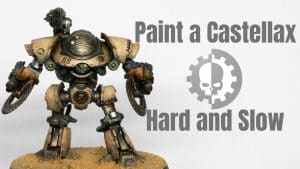 How to Paint a Castellax from the Mechanicum Battle Force Box