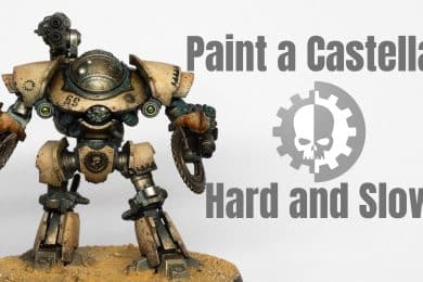 How to Paint a Castellax from the Mechanicum Battle Force Box