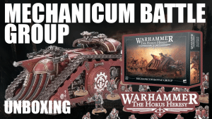 Mechanicum Battle Group Unboxing!