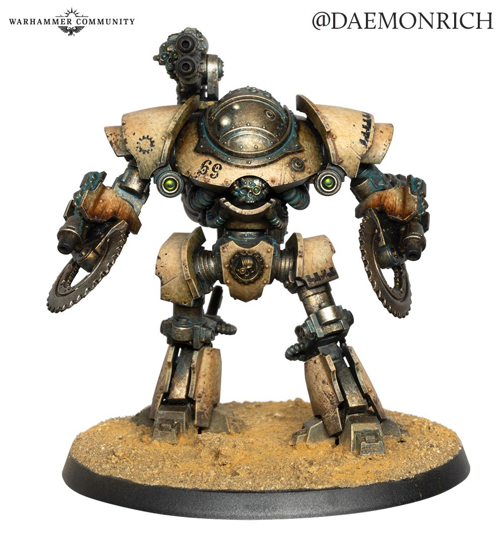 Warhammer Community Post – Magnificent Mechanicum Miniatures Painted by our Talented Community