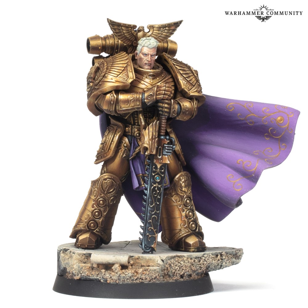 How to Paint Rogal Dorn’s Armour in Non-Metallic Metal (NMM) Gold