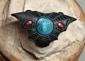 How to Paint an Aeldari Autarch Jump Pack with Spider Web and Gems