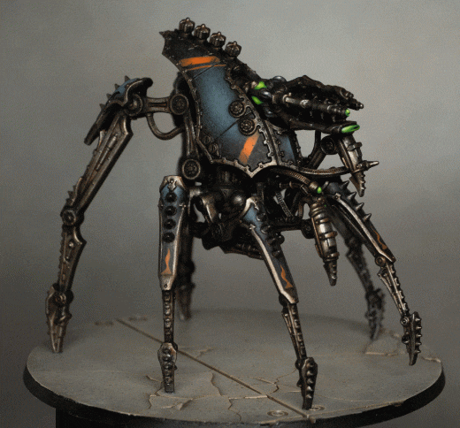 How to Paint a Dark Mechanicum Serperos Overlord Heavy Stalker